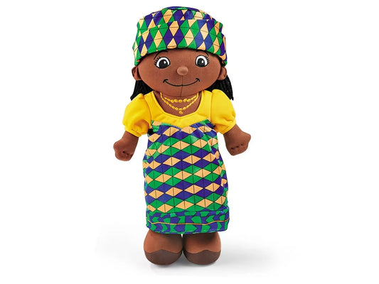 Ghanaian Girl Washable Doll - US 9927