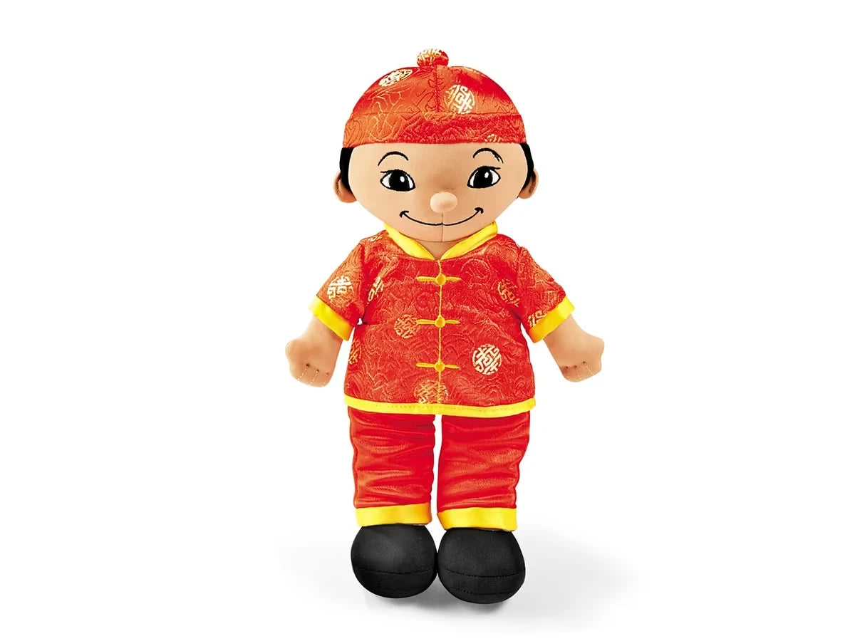 Chinese Boy Washable Doll - US 3284