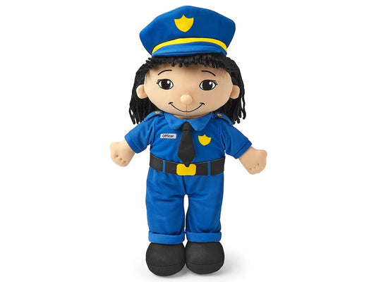 Police Officer Washable Doll - US 3444