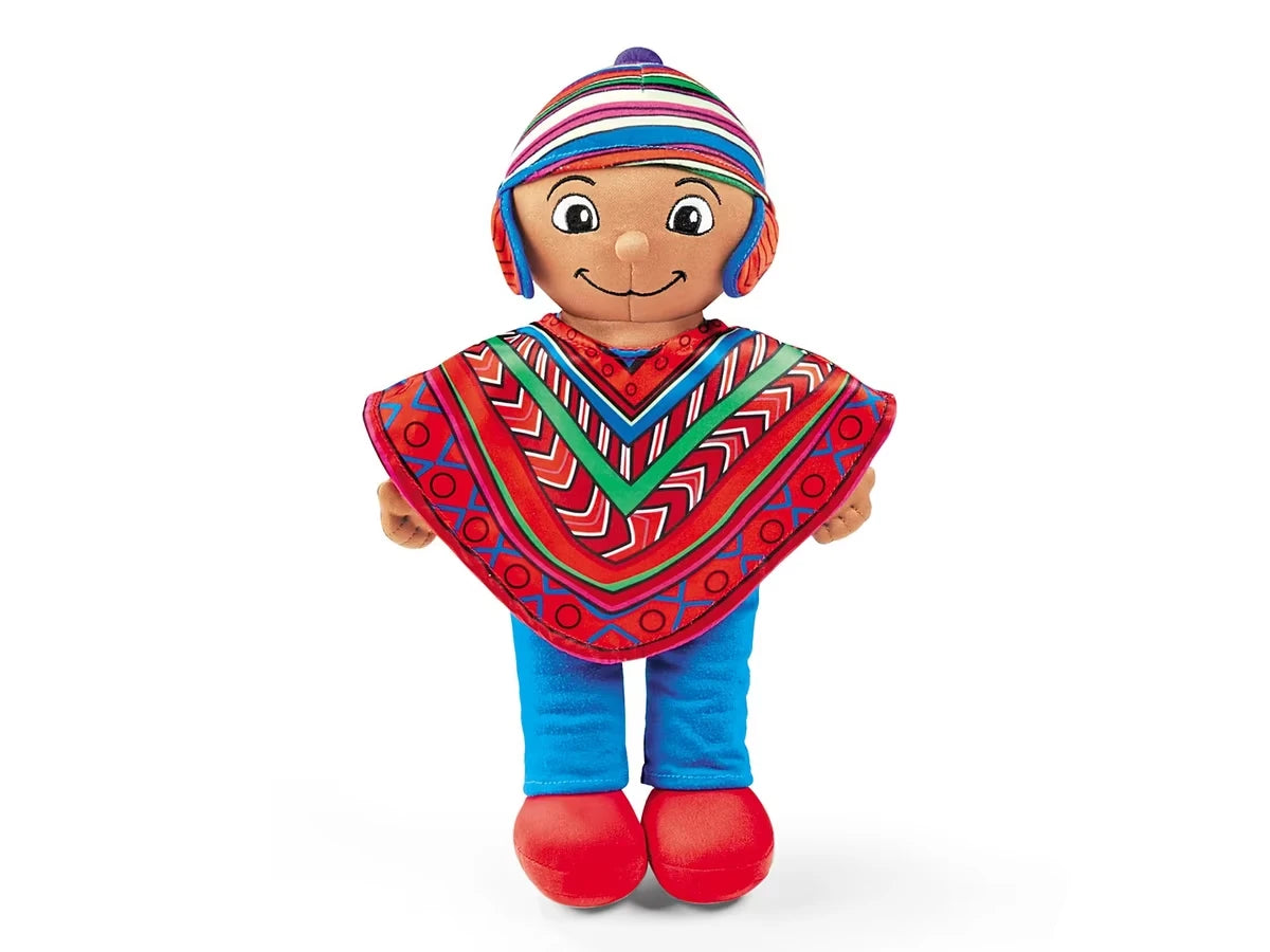 Peruvian Boy Washable Doll - US 7052