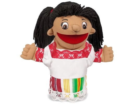 Let’s Talk! Mexican Girl Puppet - US 7540