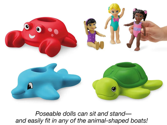 Floating Friends Bath Dolls - US 5134