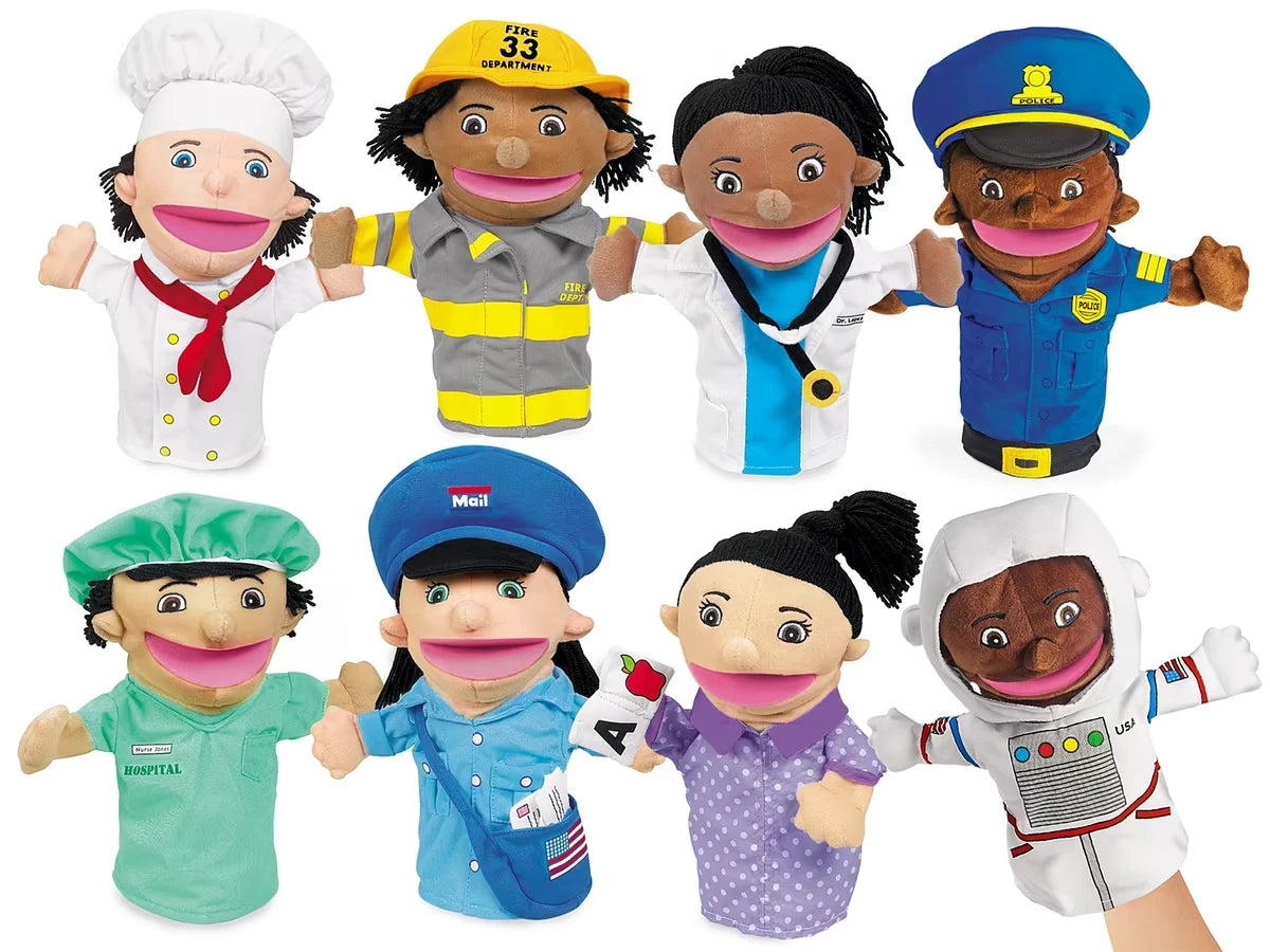 Let’s Talk! Community Helper Puppets - Complete Set - US 2888