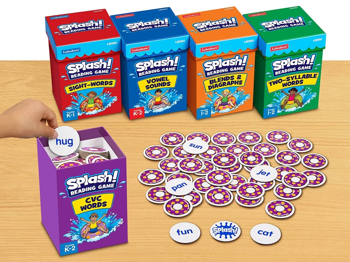 Splash! Reading Games - Complete Set - US 6065