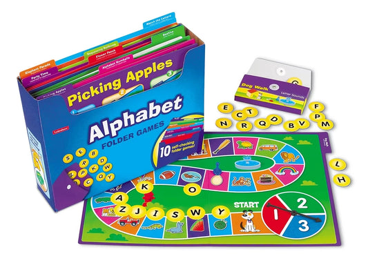 Alphabet Folder Game Library - Pre K-K - US 1461