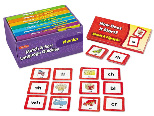 Match & Sort Phonics Quickies - K-Gr. 1 - US 8440