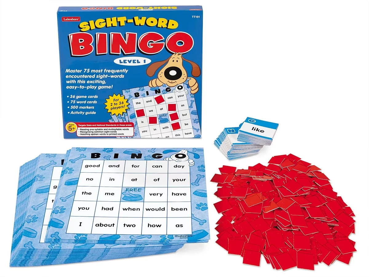 Sight-Word Bingo - Level 1 - US 7634