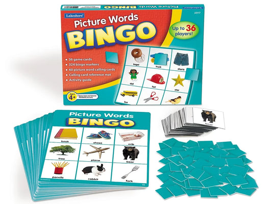 Picture-Words Bingo - US 6626
