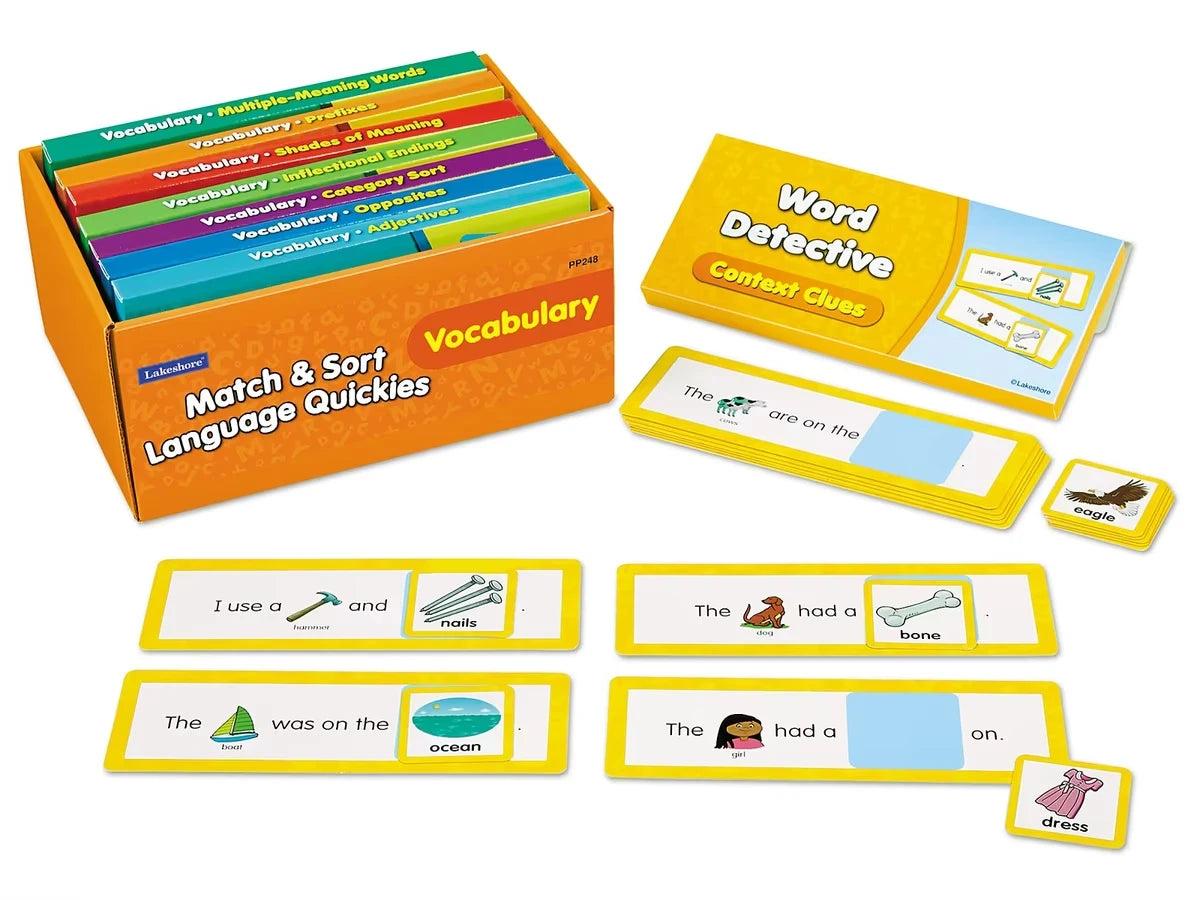 Match & Sort Vocabulary Quickies - K-Gr. 1 - US 1304