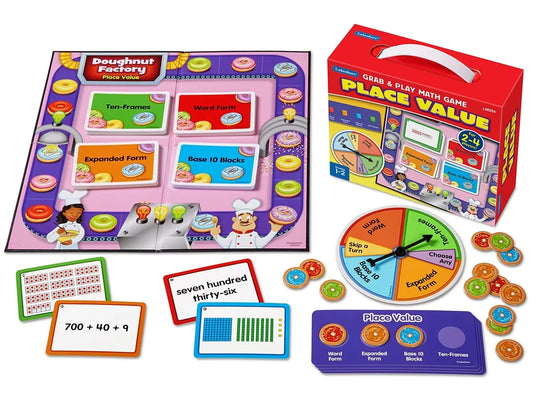 Place Value Grab & Play Game - Gr. 1-2 - US 2517