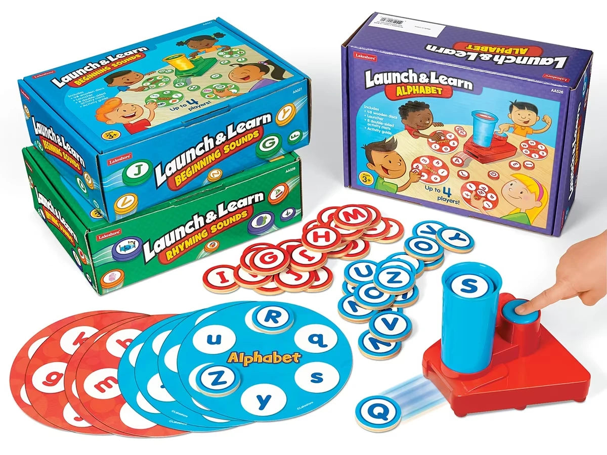Launch & Learn Language Games - Complete Set - US 7097