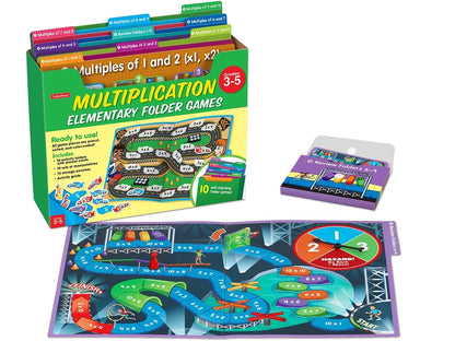 Multiplication Facts Folder Game Library - Gr. 3-5 - US 5861