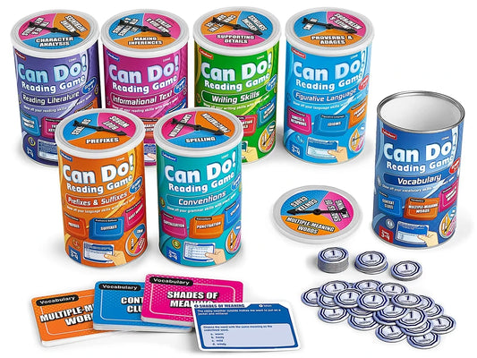 Can Do! Reading Games - Complete Set - US 4530