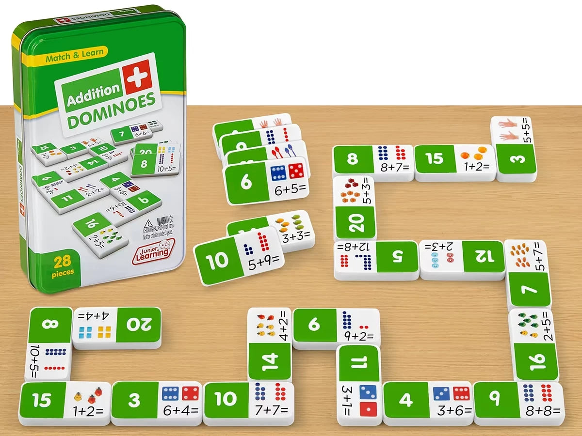 Mastering Addition Dominoes - US 6176