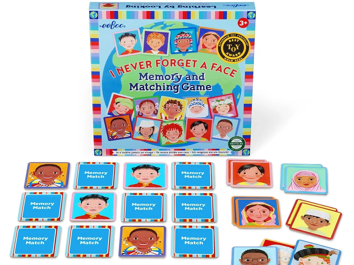 Kids Around the World Memory Match Game - US 4009