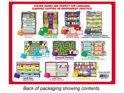 Grammar & Writing Folder Game Library - Gr. 4-5 - US 1691