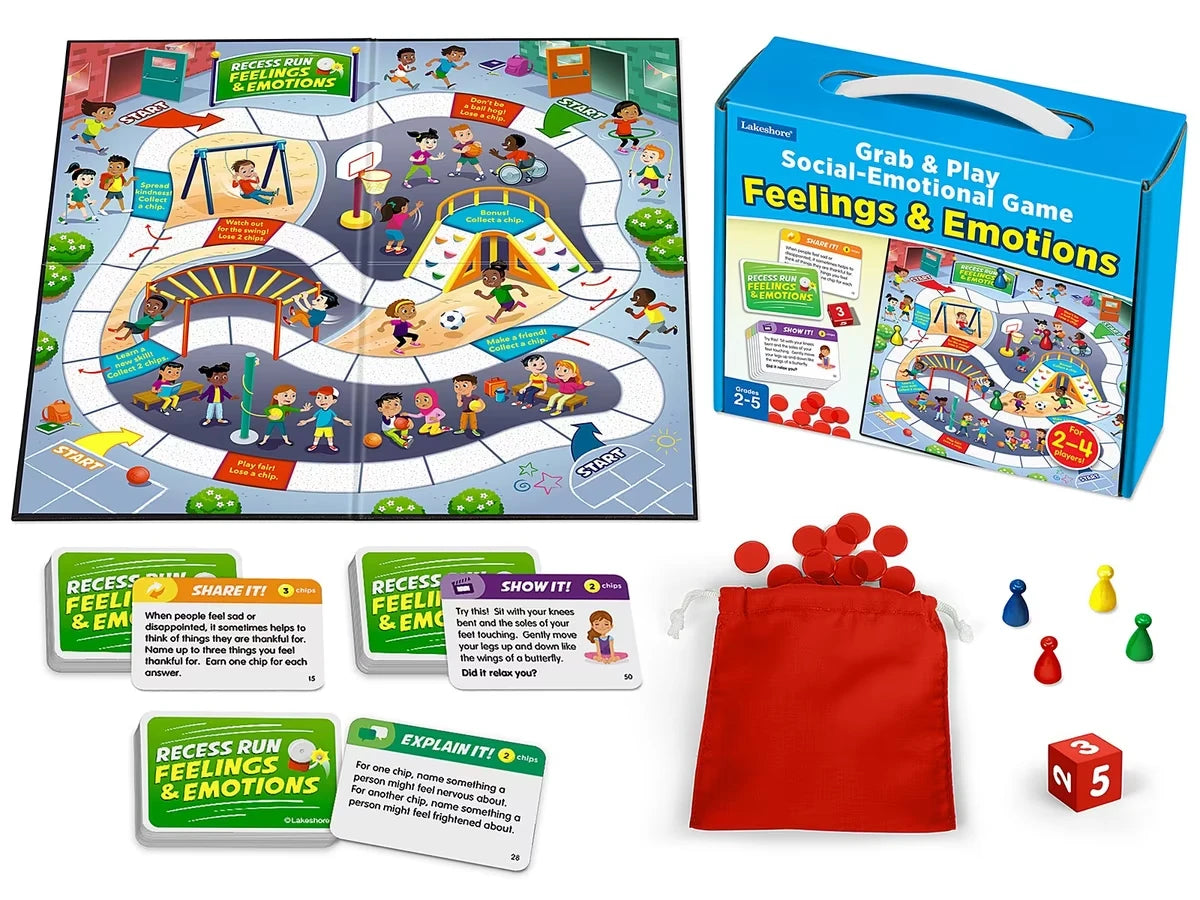 Feelings & Emotions Grab & Play Game - US 6145