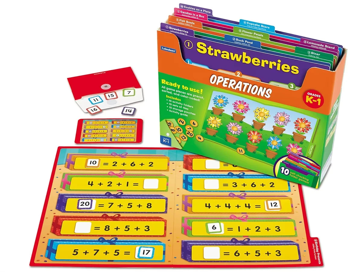 Operations Folder Game Library - K-Gr. 1 - US 3859