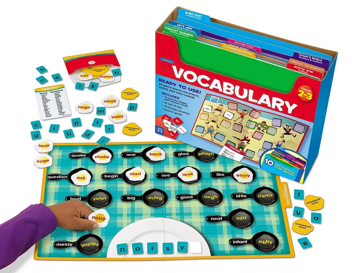 Vocabulary Folder Game Library - Gr. 2-3 - US 5884