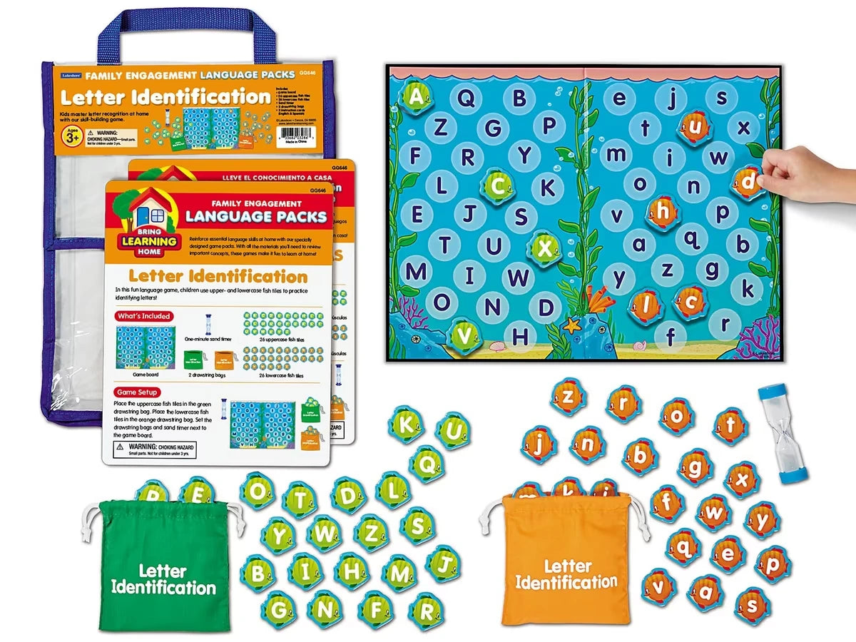 Letter Identification Family Engagement Pack - US 3578