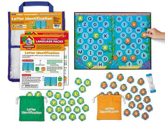 Letter Identification Family Engagement Pack - US 3578