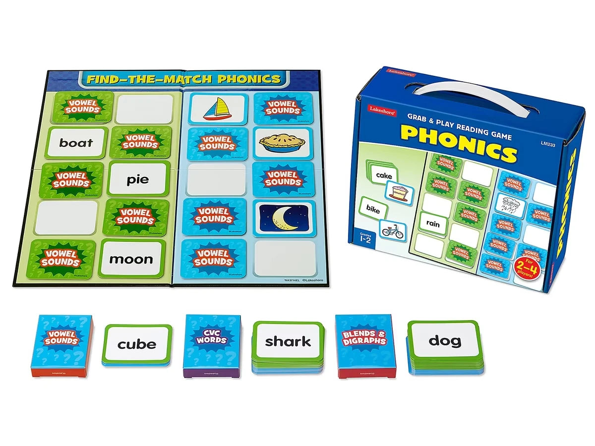 Phonics Grab & Play Game - Gr. 1-2 - US 5901