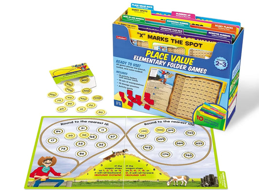 Place Value Folder Game Library - Gr. 2-3 - US 5149