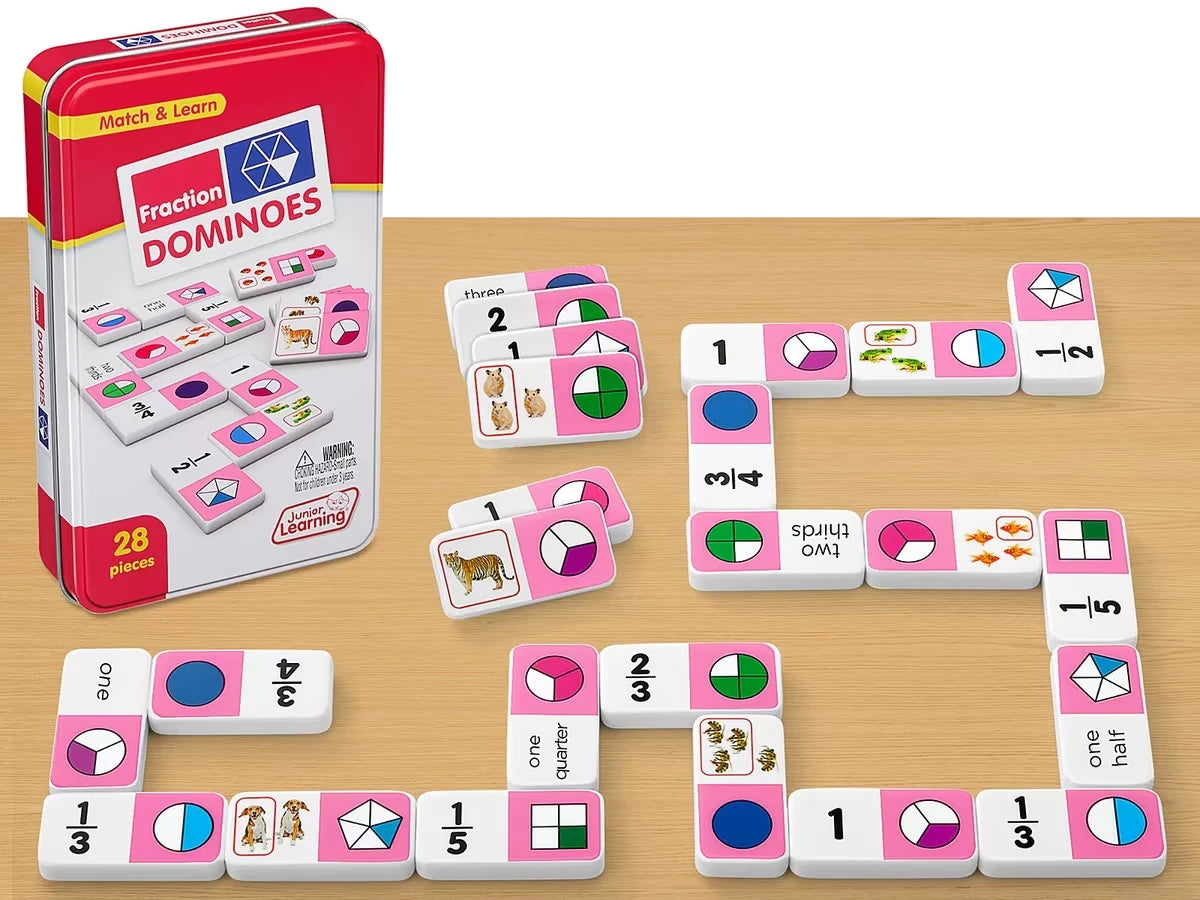 Mastering Fractions Dominoes - US 7123