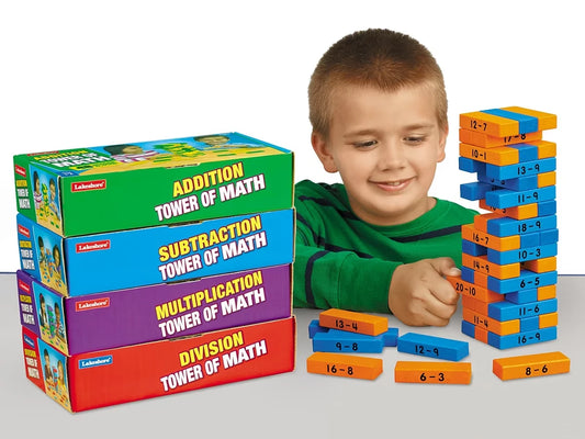Tower of Math Games - Complete Set - US 5387