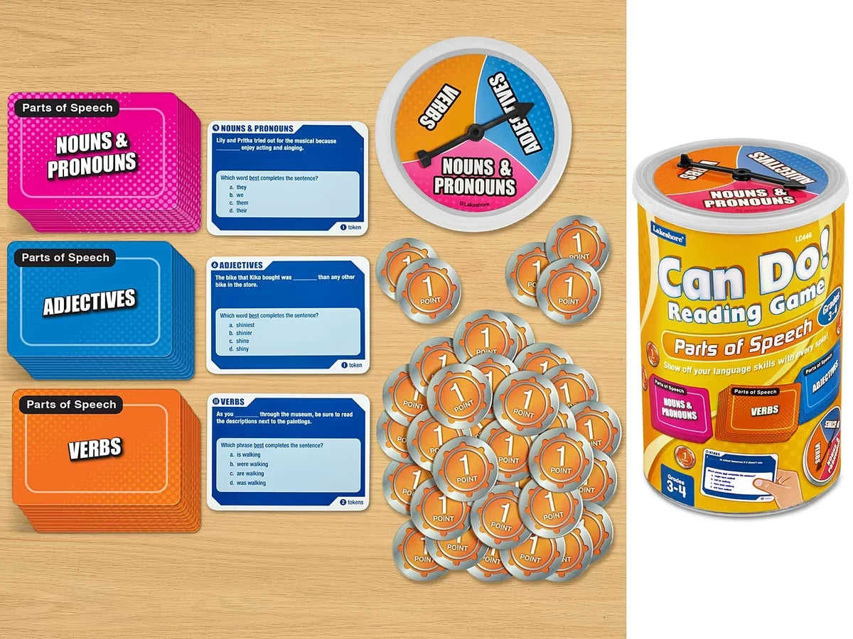 Can Do! Parts of Speech Game - Gr. 3-4 - US 1266