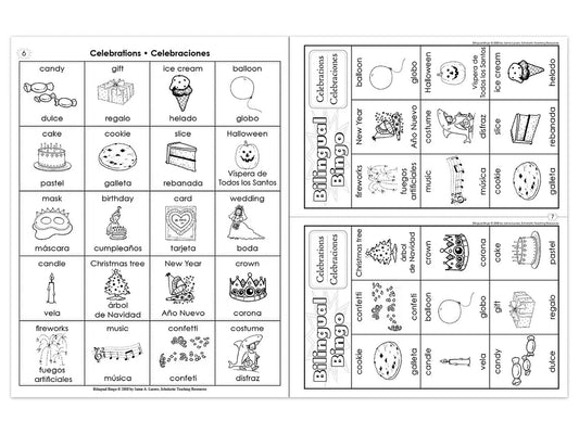 Bilingual Bingo Workbook - US 4958