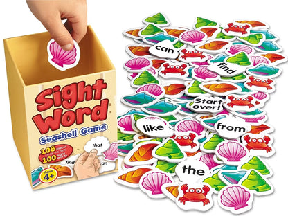 Sight-Word Seashell Game - US 9128
