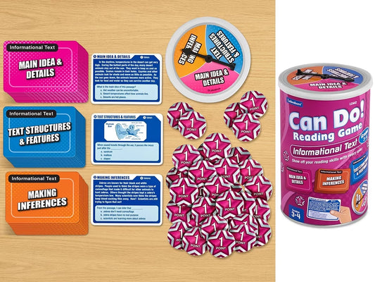Can Do! Reading Informational Text Game - Gr. 3-4 - US 1886