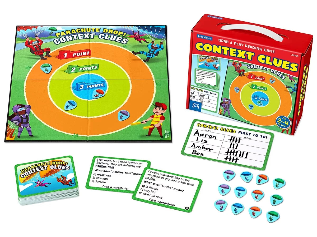Context Clues Grab & Play Game - Gr. 3-4 - US 9263