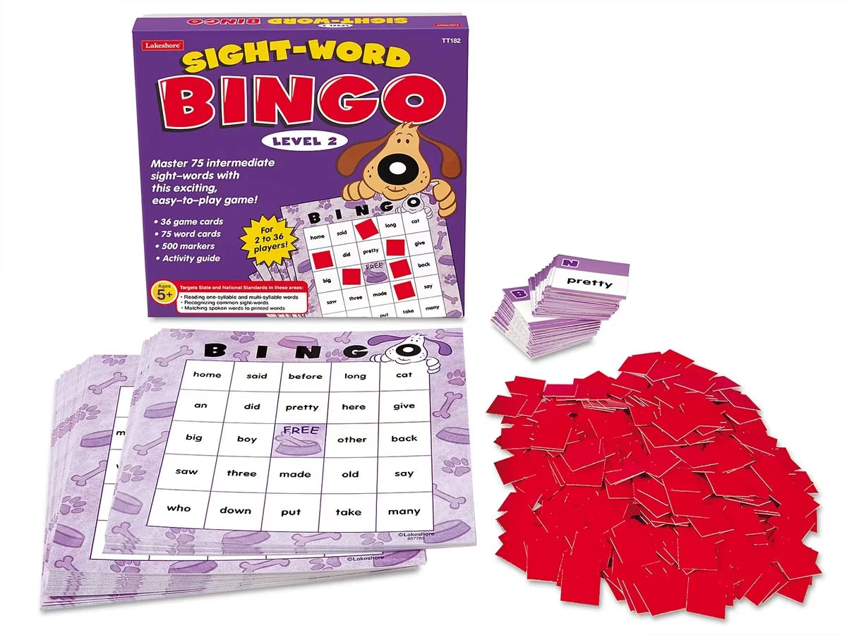 Sight-Word Bingo - Level 2 - US 9197