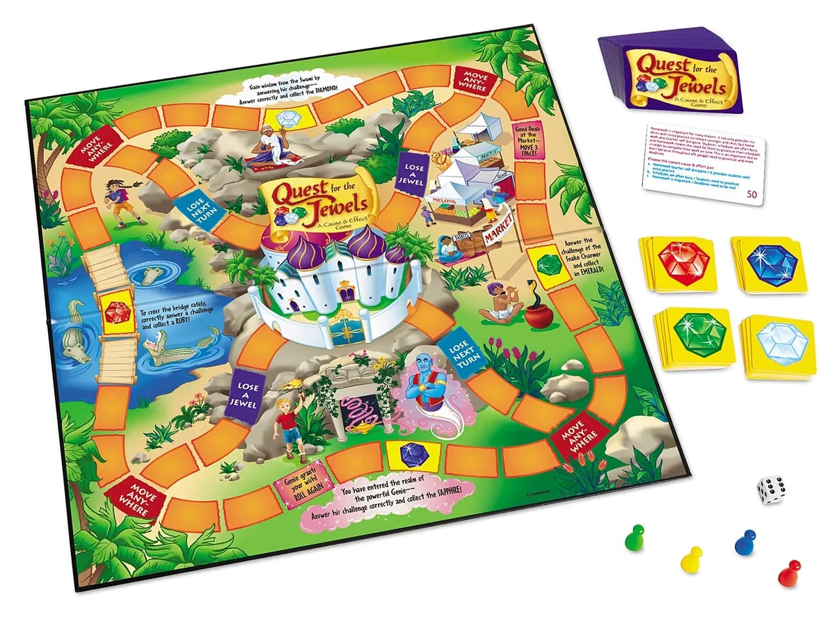 Quest for the Jewels: Cause & Effect Game - US 3850