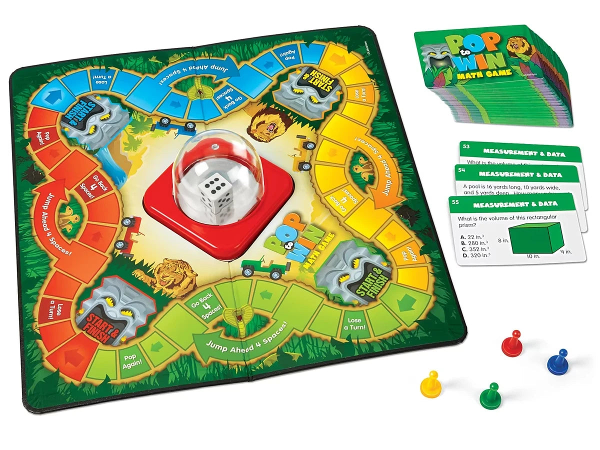 Pop to Win! Math Game - Gr. 5 - US 4993