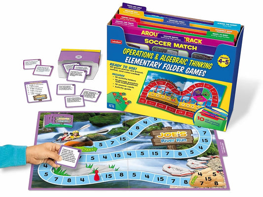 Operations & Algebraic Thinking Folder Game Library - Gr. 4-5 - US 9488