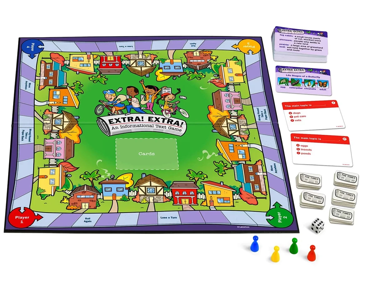 Extra! Extra!: Informational Text Game - US 8763