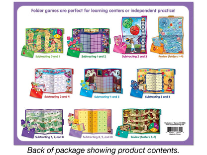 Subtraction Facts Folder Game Library - K-Gr. 2 - US 7157