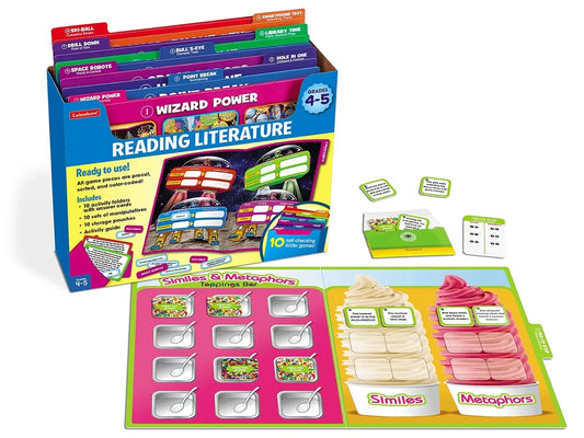 Reading Literature Folder Game Library - Gr. 4-5 - US 5331