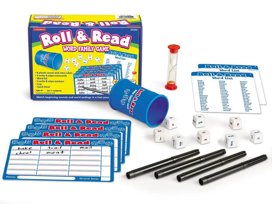 Roll & Read Word Family Game - US 5872