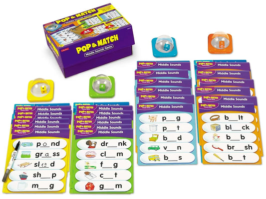 Pop & Match Middle Sounds Game Box - US 9355