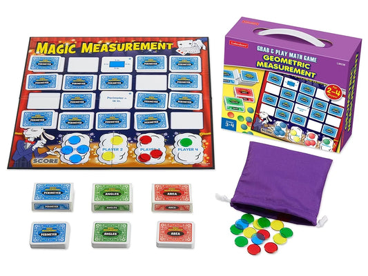 Geometric Measurement Grab & Play Game - Gr. 3-4 - US 7007