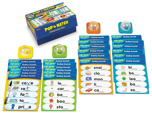 Pop & Match Ending Sounds Game Box - US 6737