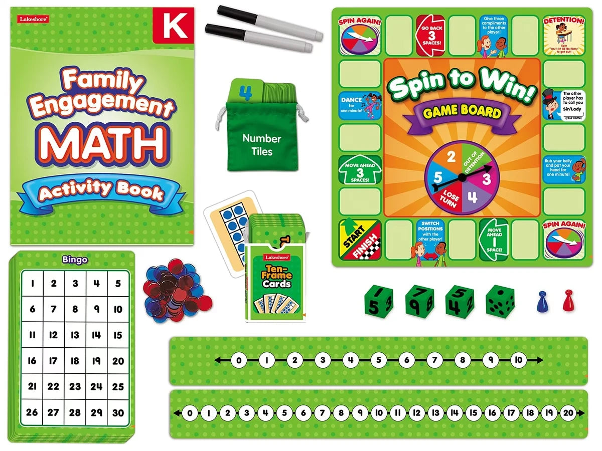 Family Engagement Math Pack - Kindergarten - US 8071