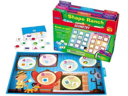 Geometry Folder Game Library - K-Gr. 1 - US 6728