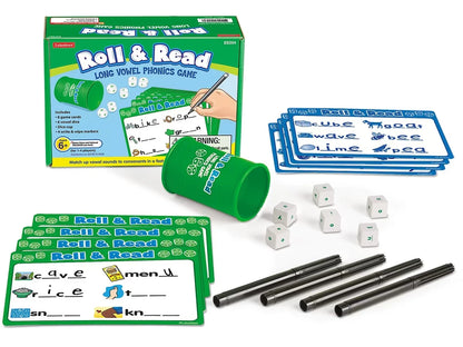 Roll & Read Long Vowel Game - US 1426