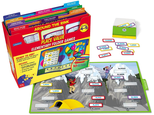 Place Value Folder Game Library - Gr. 4-5 - US 5468
