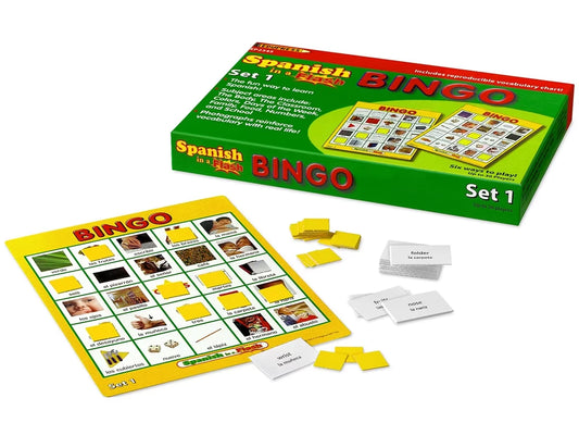 Spanish in a Flash Bingo - US 5588